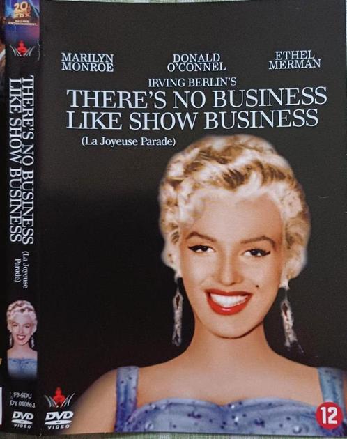 dvd there"s no business like showbusiness Marilyn Monroe, Cd's en Dvd's, Dvd's | Klassiekers, Zo goed als nieuw, Ophalen of Verzenden