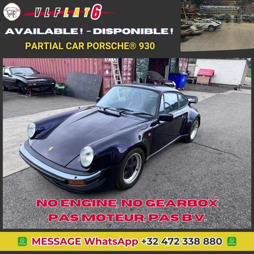 Porsche 930 Turbo 3.0 de 1977, Autos, Oldtimers & Ancêtres, Entreprise, Achat, Porsche, Essence, Coupé, 2 portes, Boîte manuelle