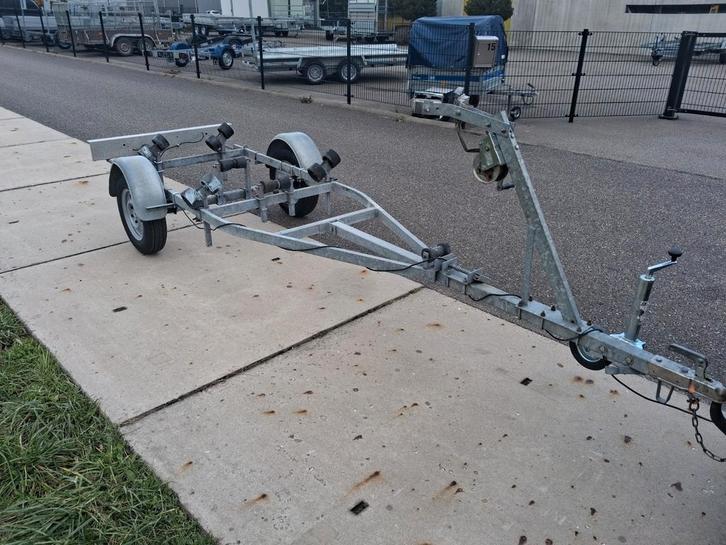 Boot trailer Met kantel functie, Watersport en Boten, Boottrailers, Gebruikt, Kantelbaar, Ophalen