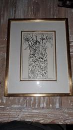 frank colson stilleven tekening off set 1/2, Antiek en Kunst, Ophalen of Verzenden