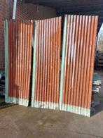 lange metalen golfplaten, Bricolage & Construction, Tuiles & Revêtements de toit, Enlèvement ou Envoi