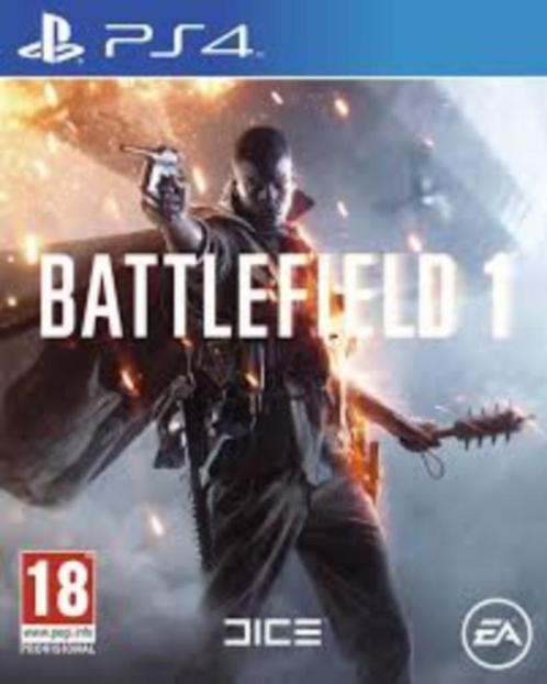 Battlefield 1 (PS4)., Consoles de jeu & Jeux vidéo, Jeux | Sony PlayStation 4, Comme neuf, Shooter, 1 joueur, À partir de 18 ans