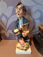 Beeldje van een boekhouder, Enlèvement