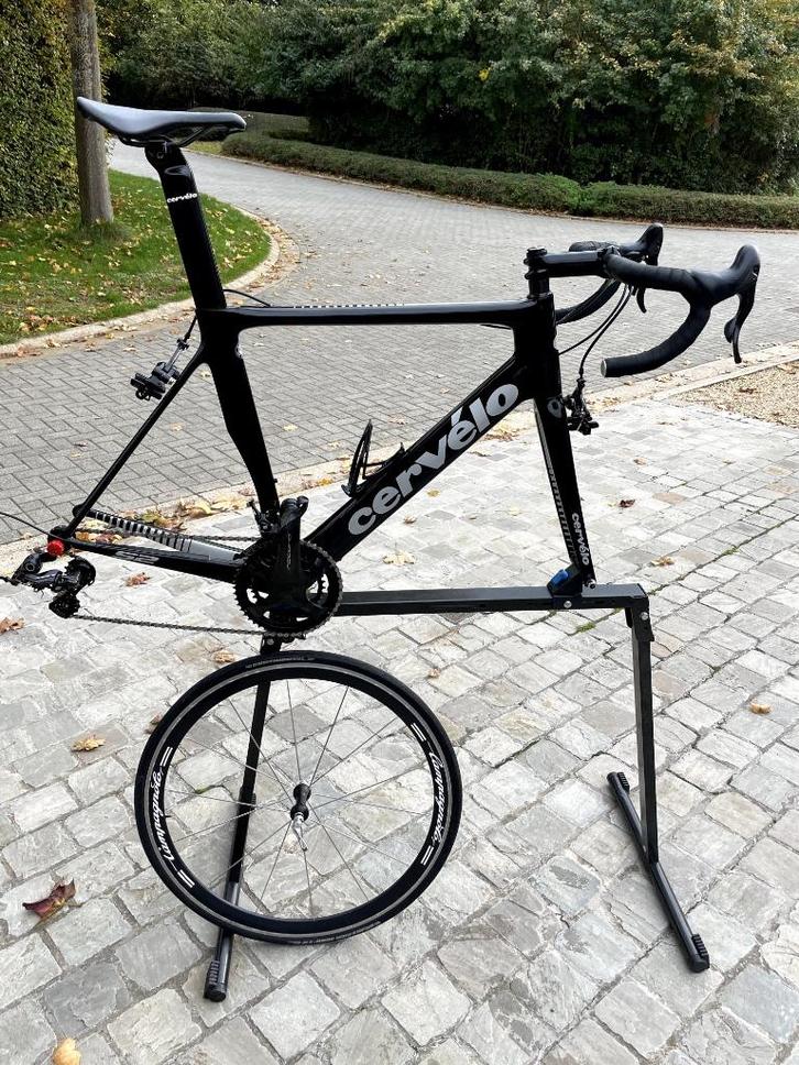 Cervélo S2-Campa Record 2x12 speed-maat 56 - zonder Wielen, Fietsen en Brommers, Fietsen | Racefietsen, Ophalen
