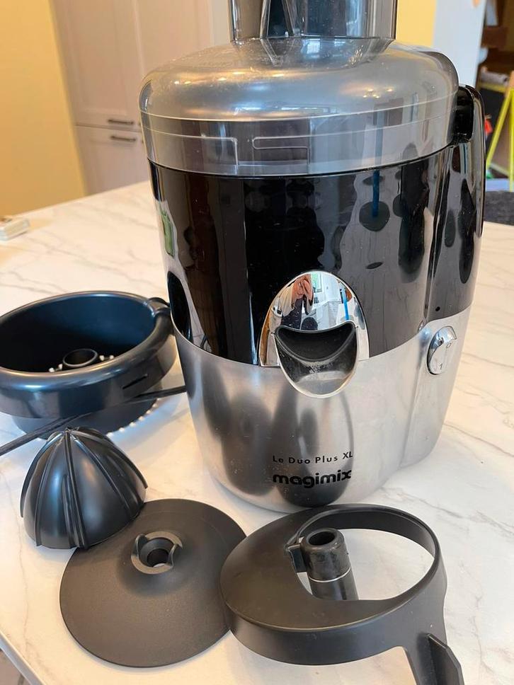 Magimix Duo Plus XL extracteur de jus, Electroménager, Extracteurs de jus, Comme neuf, Enlèvement