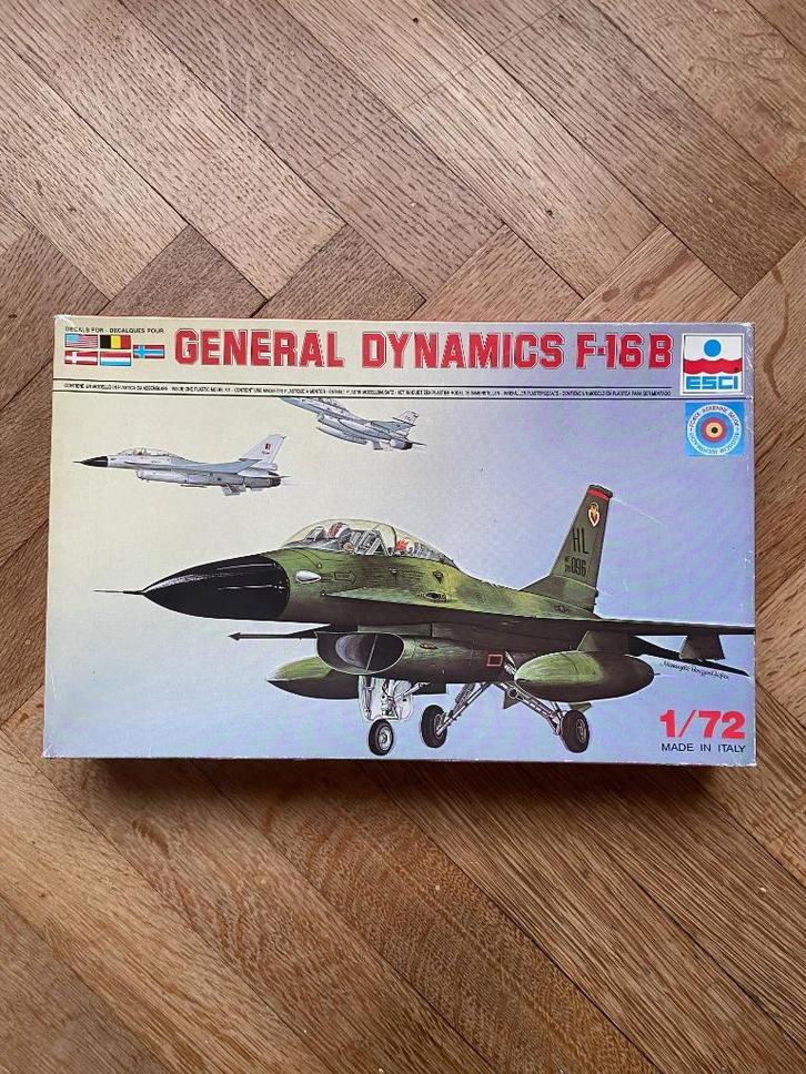 GENERAL DYNAMICS F-16 B - FORCE AÉRIENNE BELGE - 1:72, Hobby & Loisirs créatifs, Modélisme | Avions & Hélicoptères, Neuf, Avion