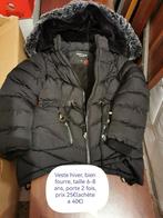 Veste hiver fille 6-8 ans, Enlèvement, Comme neuf