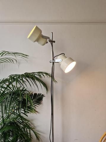 Vintage seventies spotlamp | staande lamp | vloerlamp beschikbaar voor biedingen
