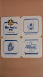 Bierviltjes Herforder Pils, (758), Ophalen of Verzenden, Zo goed als nieuw