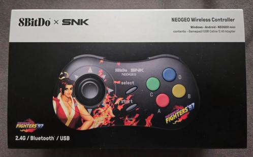 manette 8bitdo NEO GEO SNK pad mai shiranui limited kof 97, Consoles de jeu & Jeux vidéo, Consoles de jeu | Accessoires Autre