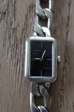 knap 835 zilveren automatisch Prisma horloge, Ophalen, Zilver