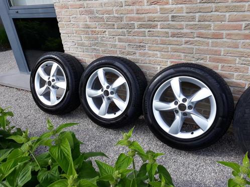 Originele Audi wintervelgen in nieuwstaat, Auto-onderdelen, Banden en Velgen, Banden en Velgen, Winterbanden, 17 inch, 225 mm