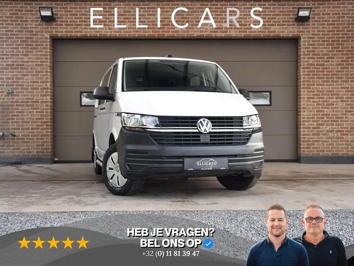 Volkswagen T6.1 Transporter 2.0 TDI / DUBBEL CAB / 6 ZIT / T, Auto's, Volkswagen, Bedrijf, Te koop, Transporter, ABS, Achteruitrijcamera