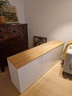 Buffet kast : ikea besta gepimpt met eiken blad, Ophalen, Gebruikt, 50 tot 75 cm, 150 tot 200 cm