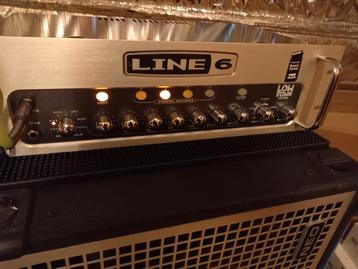 Line 6 lowdown 750 + fbv shortboard, Enlèvement ou Envoi, Comme neuf, Guitare basse, 100 watts ou plus