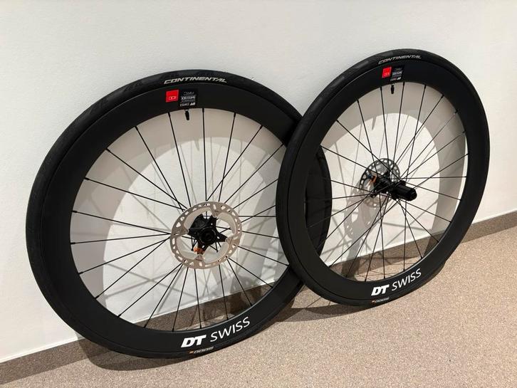 Paire de roues DT Swiss ARC 1100 Continental GP5000, disque, Vélos & Vélomoteurs, Vélos Pièces, Neuf, Vélo de course, Enlèvement ou Envoi