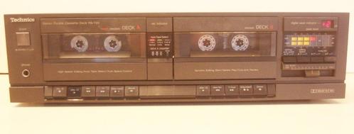 Technics RS-T22 Double Cassettedeck / 1987 - 1988 / Japan, Audio, Tv en Foto, Cassettedecks, Dubbel, Tape counter, Ophalen of Verzenden
