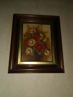 Mooie bloemen schilderij met handtekening, Ophalen, Schilderij