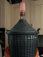 Dame-jeanne, avec plastique et barboteur, Ophalen, Gebruikt