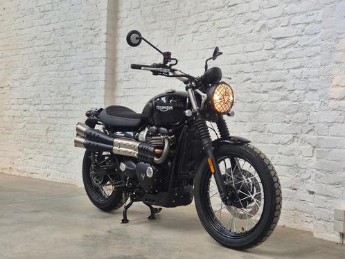 Triumph Bonneville Street Scrambler 900 @motomobilia, Motoren, Motoren | Triumph, Bedrijf, Naked bike, meer dan 35 kW, 2 cilinders