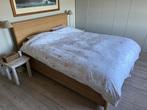Dubbel bed en matras, Huis en Inrichting, Slaapkamer | Complete slaapkamers, Gebruikt, Ophalen