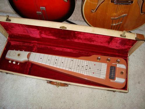 Gibson, Magnatone, Silvertone, Framus lap steels jaren '50, Muziek en Instrumenten, Snaarinstrumenten | Overige, Gebruikt, Overige typen