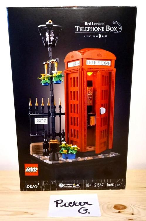 21347 - Lego Rode Londense telefooncel - Nieuw & Sealed, Enfants & Bébés, Jouets | Duplo & Lego, Neuf, Lego, Ensemble complet