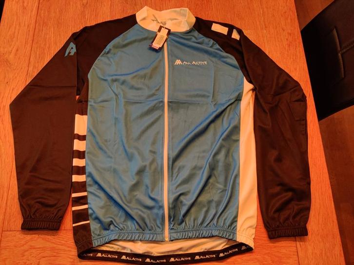 Maillot de cyclisme à manches longues de la marque All Activ, Vélos & Vélomoteurs, Accessoires vélo | Vêtements de cyclisme, Neuf