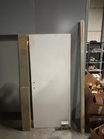 Schilderdeur met RVS kruk nieuw, Doe-het-zelf en Bouw, Deuren en Vliegenramen, Ophalen, 80 tot 100 cm, Binnendeur, Nieuw