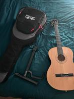 Burswood gitaar + gitaarzak Boston bags & straps en stander, Musique & Instruments, Instruments à corde | Guitares | Acoustiques