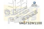 Volkswagen LT (10/96-7/06) Achterbumper (met opstap) (B41 sa, Nieuw, Achter, Bumper, Verzenden