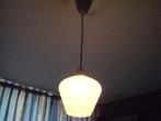 VINTAGE PHILIPS DESIGN 1950/60 HANGLAMP, Huis en Inrichting, Ophalen, Zo goed als nieuw, Glas, Minder dan 50 cm