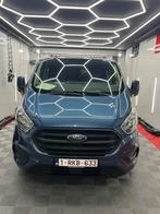 Ford Transit Custom, Auto's, Voorwielaandrijving, 4 cilinders, Blauw, Leder en Stof