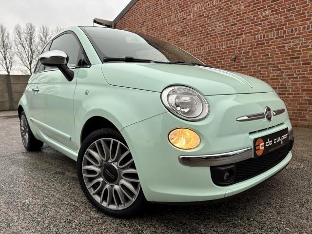 Fiat 500 1.2i "GARANTIE" panodak/airco/115 000km/euro6, Auto's, Fiat, Bedrijf, Te koop, ABS, Airbags, Airconditioning, Alarm, Bluetooth