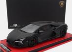 Lamborghini Revuelto matzwart 1/18 MR (met raam), Hobby en Vrije tijd, Modelauto's | 1:18, Ophalen of Verzenden, Nieuw, Auto, Overige merken