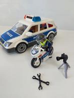 Playmobil politiepatrouille en motoragent, Kinderen en Baby's, Speelgoed | Playmobil, Los Playmobil, Gebruikt, Ophalen