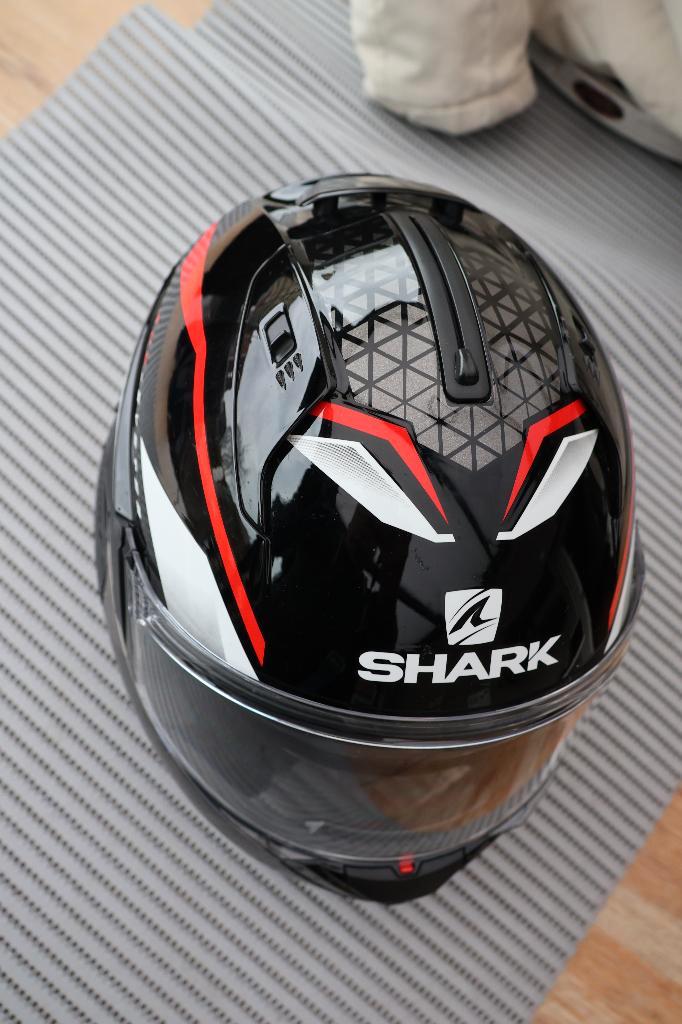 Shark Systeemhelm maat L, Motoren, Kleding | Motorhelmen, Dames, Heren, Systeemhelm, L, Shark, Tweedehands, Ophalen of Verzenden