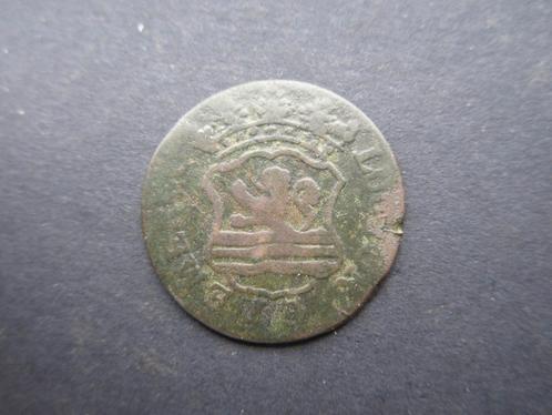 Duit 1754 Zeeland Nederland (Emergo), Postzegels en Munten, Munten | Nederland, Losse munt, Overige waardes, Vóór koninkrijk, Verzenden