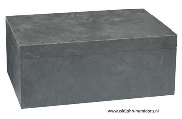 H178S AFGEPRIJSD SHOWMODEL ADORINI HUMIDOR BLACK SLATE, Verzamelen, Verzenden, Nieuw, Tabaksdoos of Verpakking