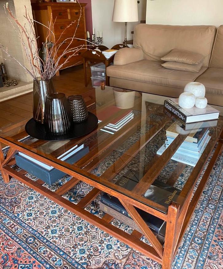 tijdloze salontafel, Huis en Inrichting, Tafels | Salontafels, Zo goed als nieuw, Ophalen