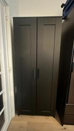 Ikea Brimnes 2 portes noir, Maison & Meubles, Enlèvement, Comme neuf, Avec porte(s)