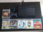 PS3 - 6 spelletjes - controller, Games en Spelcomputers, Spelcomputers | Sony PlayStation 3, Ophalen, Gebruikt, 500 GB