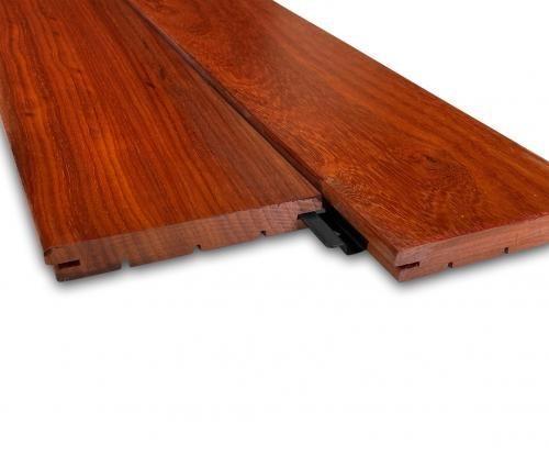 Terrasse Padouk/padouk 21 x 145 mm Brix, Jardin & Terrasse, Terrasses, Neuf, Bois, Enlèvement ou Envoi