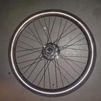Shimano voorwiel met ingebouwde dynamo 28 inch schijfrem, Fietsen en Brommers, Fietsonderdelen, Ophalen of Verzenden, Zo goed als nieuw