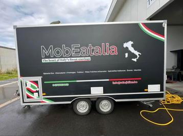 REMORQUE FOODTRUCK/EVENT Full Equipé a vendre, Autos : Divers, Remorques Pièces, Enlèvement, Comme neuf