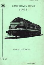 Livret technique locomotive diesel HLD51, Verzenden, Gebruikt, Trein, Boek of Tijdschrift