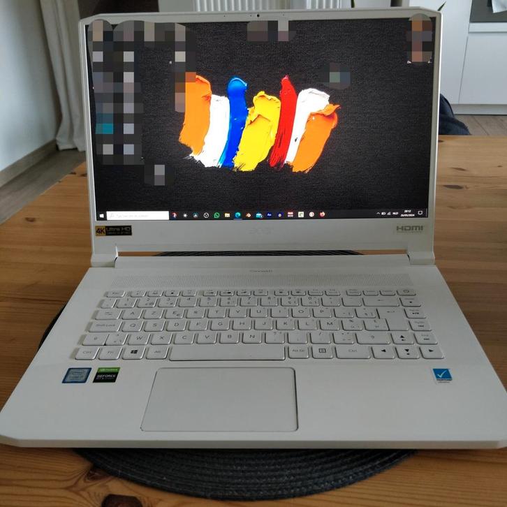 Concept D laptop, i7 2.60ghz, GeForce RTX2080, 1TB, 32gb ram, Computers en Software, Windows Laptops, Zo goed als nieuw, Ophalen
