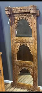 Nieuwe spiegel met houten frame handgemaakt in India, Ophalen
