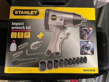 Stanley slagmoersleutel wrench kit nieuw! beschikbaar voor biedingen