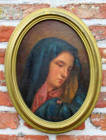 Lucien Van De Velde ( 1910 - 1997) Religieus portret beschikbaar voor biedingen
